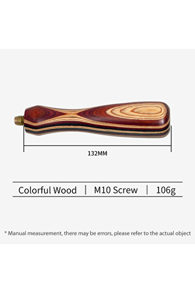 Choice9 M10 Color wood Coffee Portafilter Nake M10 Wooden Handle For Delonghi...