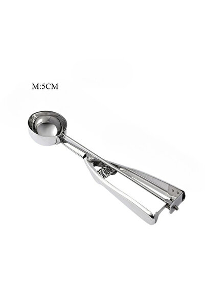Choice1 M-5CM Baking Ice Cream Scoop Kitchen Tools Stainless Steel Spring Han...