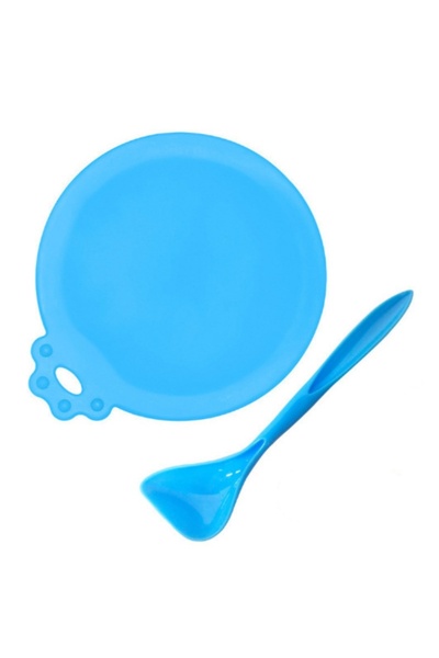 Choice sky blue New 2PCS Reusable Pet Food Can Cover Silicone Dogs Cats Stora...