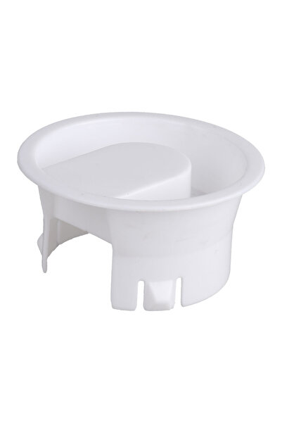 Choice غطاء إبريق الماء الساخن/البارد من الزجاج الأبيض، غطاء بلاستيكي مانع لل...