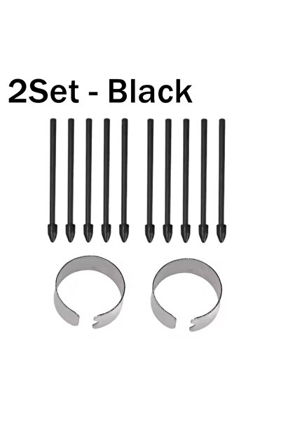 Choice 2 مجموعة من رؤوس قلم اللمس السوداء لأقلام S Pens ورؤوس أقلام بديلة ورأ...