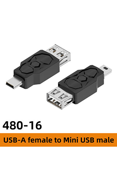 Choice محول AM-mini U G 480-16 USB إلى Micro USB Mini USB محول USB ذكر وأنثى ...
