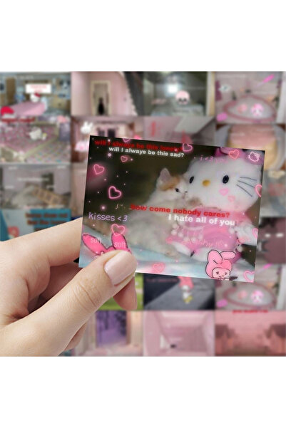 Choice 63 قطعة من ملصقات ملاك الخيال الياباني هالو كيتي لتزيين الهاتف المحمول...