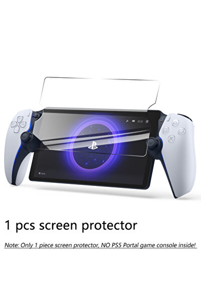 Choice 1 قطعة 1/2 قطعة واقي شاشة زجاجي مقوى عالي الدقة لجهاز بلاي ستيشن 5 بلا...