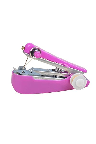 Choice MNFRJ PURPLE 1PC Mini Sewing Machine Home Handheld Portable Manual Sewing Machine Pocket Sewing Tool