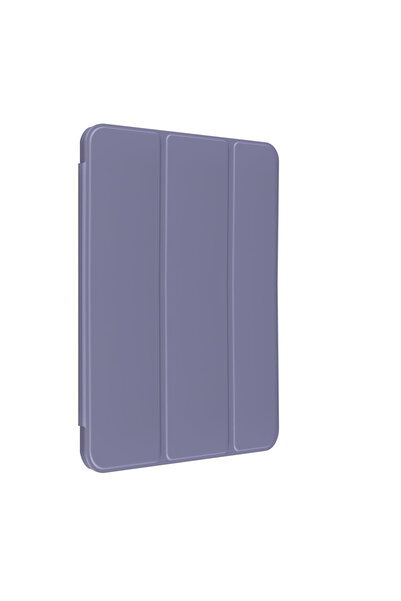 Choice جراب سيليكون ناعم لجهاز iPad 7 8 9 2019 2020 2021 من البولي يوريثان بلون لافندر لجهاز iPad 10.2 الجيل السابع والثامن والتاسع