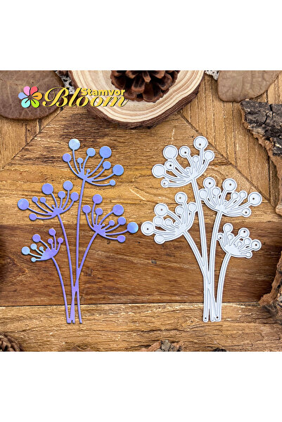 Choice قوالب تقطيع معدنية أصلية رائعة على شكل باقة زهور الهندباء، مثالية لتزي...