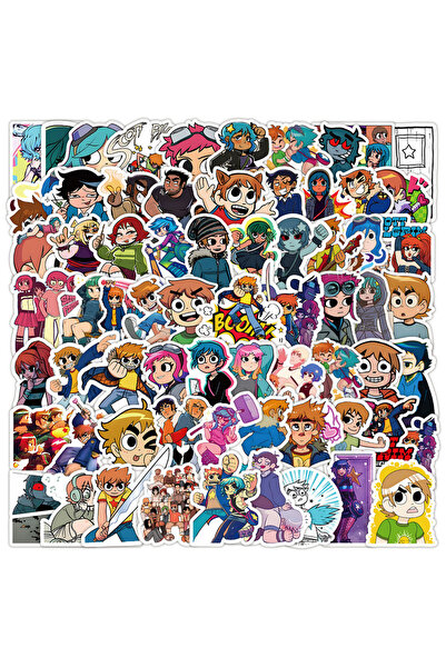 Choice1 100 قطعة 10/30/50/100 قطعة ملصقات الرسوم المتحركة سكوت بيلجريم ملصقات...