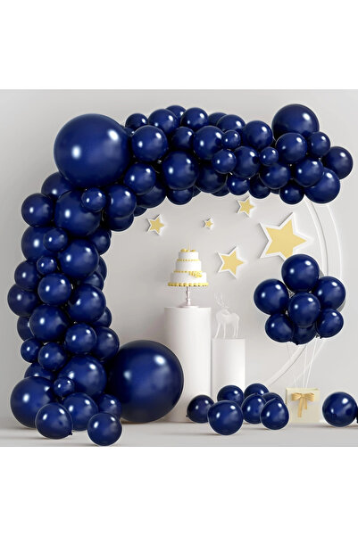 Choice Other Blue 109pcs navy blue balloon set 5/10/12/18 inches navy blue ba...
