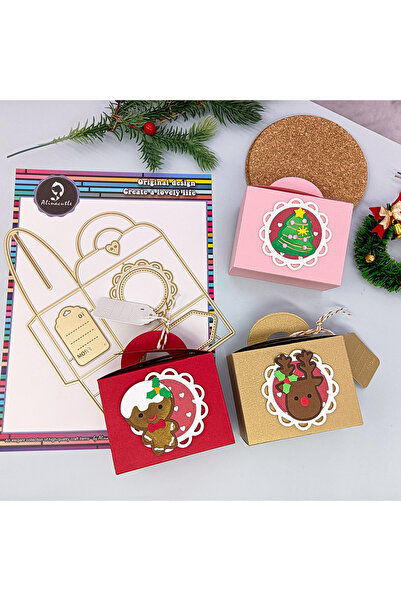 Choice صندوق هدايا صندوق هدايا صندوق حلوى قالب قطع معدني قطع ذهبي قوالب لهداي...