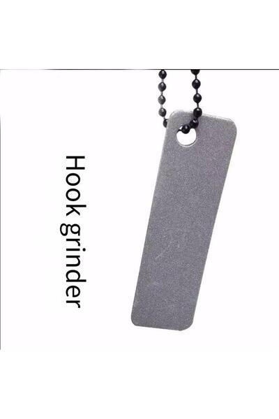 Choice مبراة خطاف الصيد الخارجية S Silver، ضرورية لشحذ خطافات المرساة، وشحذ خطاف الماس