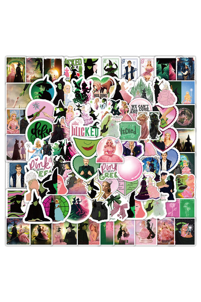 Choice 10PCS 10/30/50/100pcs Cool Cartoon Wicked Musical Graffiti Stickers De...