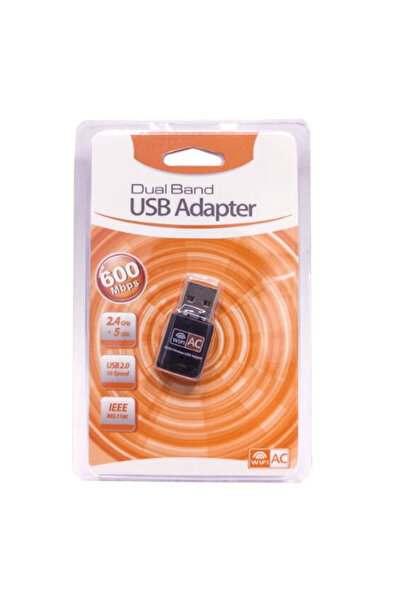 Choice1 محول واي فاي USB مدمج بهوائي 2.4 جيجاهرتز 5 جيجاهرتز 600 ميجاهرتز هوا...