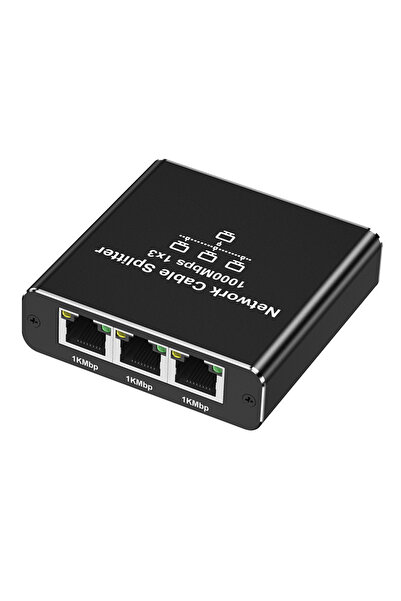 Choice محول شبكة RJ45 1 في 2 3 مخرج، محول 1000 ميجابت في الثانية، محول جيجابت...