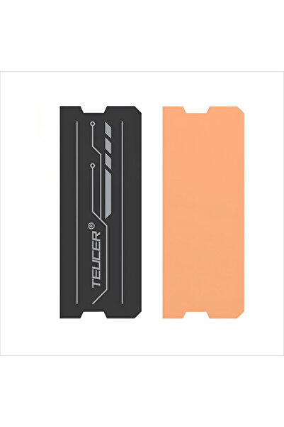 choice2 قطعتان من مشتت حرارة ذاكرة الوصول العشوائي (RAM) من TEUCER، مصنوعتان من الجرافين، بتصميم مزدوج الطبقات من الجرافين ورقائق النحاس لتبريد الذاكرة