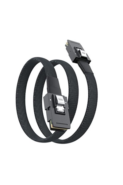 Choice كابل SAS SATA بطول 0.5 متر، كابل Mini-SAS SFF-8087 إلى SFF-8087، كابل Mini SAS SFF8087 36P 7P، سرعة 12 جيجابت في الثانية 50/60/7