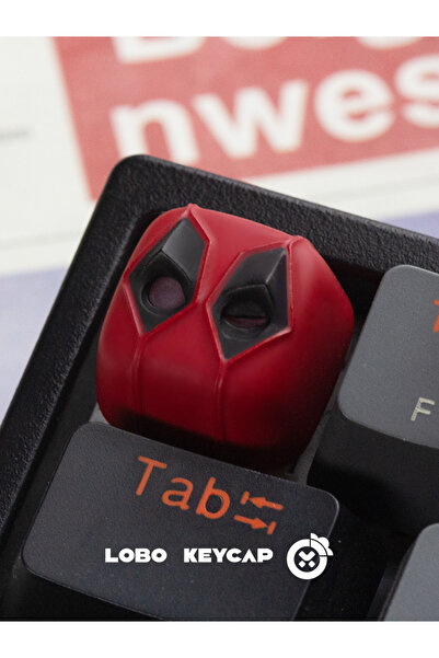 Ajazz تصميم شخصية بطل أنمي فيلم B Venom المحيطي، فن الراتنج، أغطية مفاتيح ناق...