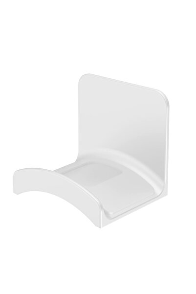 Choice1 White Universal Headset Hanger Adhesive Headphone Hanger Headphone Hook for Easy Damage-Free Wall De