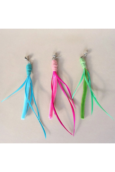 Choice 3 قطع من عشب ذيل الثعلب، لعبة كرة للحيوانات الأليفة، عصا إغراء للقطط لتغيير الرؤوس، مستلزمات ألعاب القطط