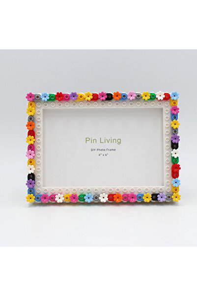 Choice إطار صورة بسيط من PinLiving مقاس 6 بوصات BJM51، قطعة واحدة، إطار صورة مزخرف على شكل زهرة لتزيين المنزل والعائلة