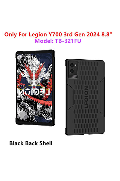 Choice حافظة سوداء مقاس 8.8 بوصة Y700 Gen3 2024 لجهاز LEGION Y700 2026، الجيل...