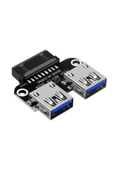 Choice Model B RGEEK USB3.0 19PIN 20Pin Female to Dual USB 3.0 A Female Mothe...