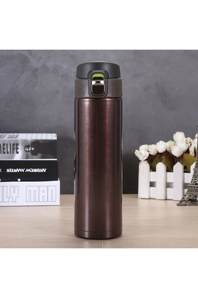 Choice 501-600ml Deep coffee 500M/16 Oz Insulated Mug Tritan Material Stainle...