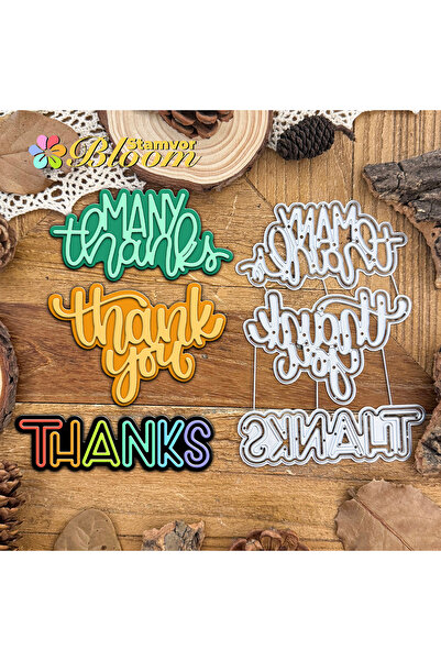 Choice Original Lovely Layers Thanks Thank You Many Thanks Hand-write Words T...