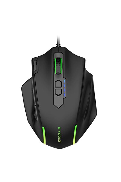 Choice ماوس ألعاب سلكي X-41 E-YOOSO X-41 USB RGB بدقة 24000 نقطة في البوصة SG8960 مزود بـ 10 أزرار قابلة للبرمجة بصريًا