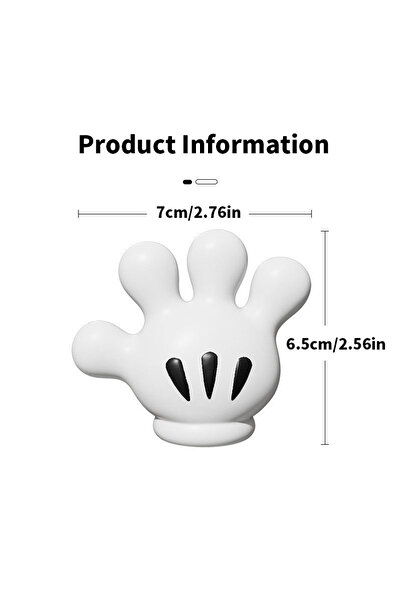 Choice حامل فرشاة أسنان قطعة واحدة - خطاف راحة يد لطيف وبدون أثر - جهاز لف كا...