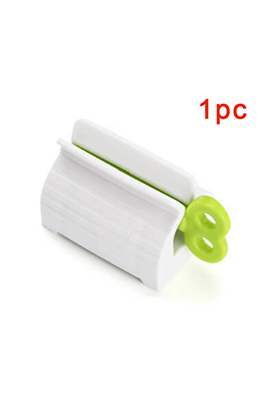 Choice أنبوب معجون أسنان دوار أخضر، حامل معجون أسنان، حامل مقعد معجون أسنان، موزع معجون أسنان دوار
