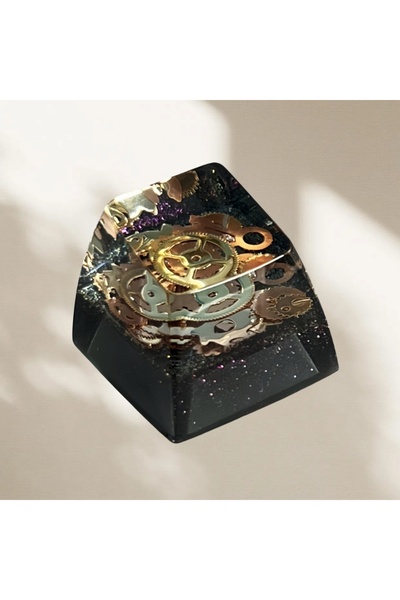 Choice Gold Resin Gear Punk Style ESC Keycap for Cherry MX Mechanical Keyboards DIY Personality Key Caps