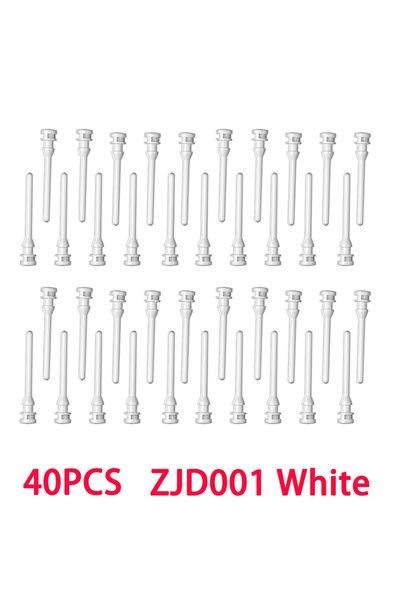 Choice 40 قطعة ZJD001 WH 20 قطعة مسامير سيليكون مضادة للاهتزاز ومعدات تقليل ا...