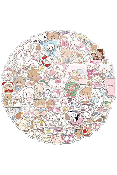 Choice 60 قطعة من ملصقات ميكو الكرتونية الإبداعية المخصصة، حافظات الهواتف الم...