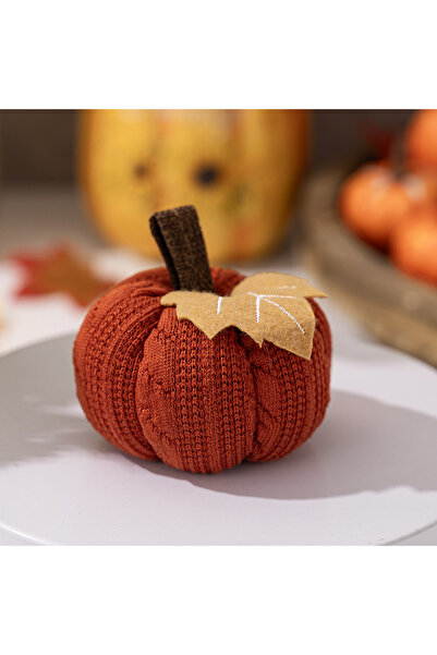 Choice1 Orange Handmade Knitted Pumpkin Reusable For Home Thanksgiving Hallow...
