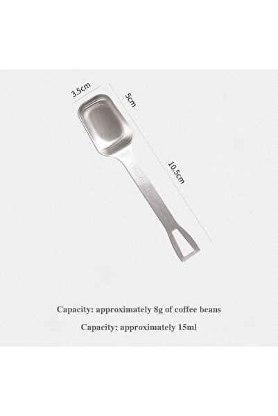 Choice ملعقة قهوة قياس 8 جرام ملعقة قياس حبوب القهوة - مادة الفولاذ المقاوم ل...