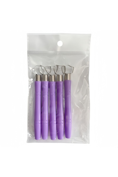 Choice4 مجموعة واحدة من أدوات مقبض الفخار الأرجوانية، 5 مجموعات من أدوات كوب ...