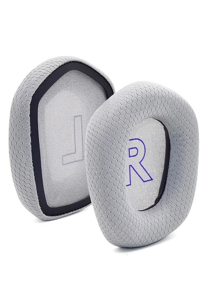 Choice رمادي - زوج واحد من وسادات الأذن لسماعات الرأس Logitech G733 G 733 وسا...