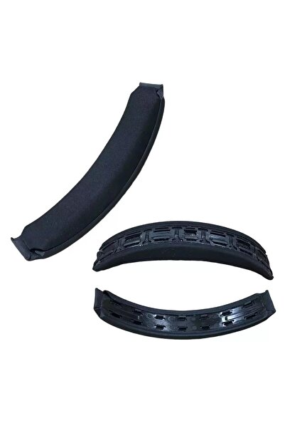 Choice عصابة رأس قابلة للإزالة من الألياف الدقيقة باللون الأسود لسماعات الرأس Bose QuietComfort QC45 QC35 QC35II Headbeam Repl