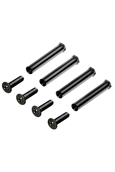 Choice1 مسامير تثبيت مروحة الهيكل باللون الأسود، 4 قطع، ثبات معزز، مسامير مروحة هيكل الكمبيوتر، تشغيل أكثر هدوءًا وتبريد