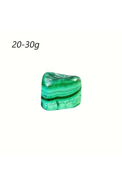 Choice حجر الملاكيت الأخضر الفريد العشوائي - مثالي للمجوهرات والديكورات المنز...