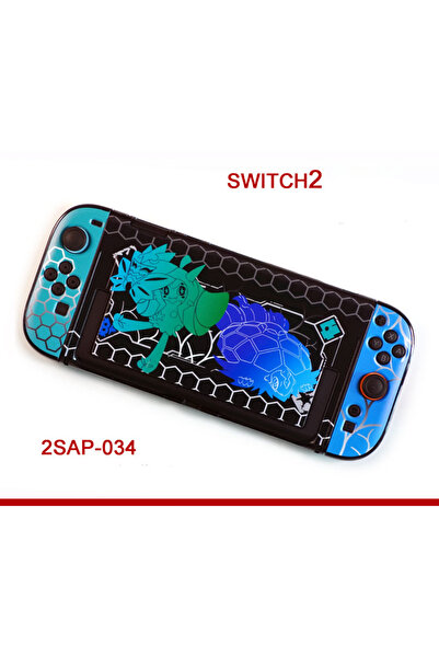 Choice 2SAP-034 2025 غطاء حماية جديد محدود قابل للرسو لجهاز Switch 2، واقي حافظة متوافق مع Swit