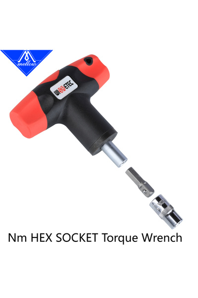 Choice1 مفتاح عزم دوران ثابت 2.5 نيوتن متر 1.8 نيوتن متر / 2.5 نيوتن متر نيوتن متر لاستبدال فوهة الطابعة ثلاثية الأبعاد 6/7/8 مم رقم