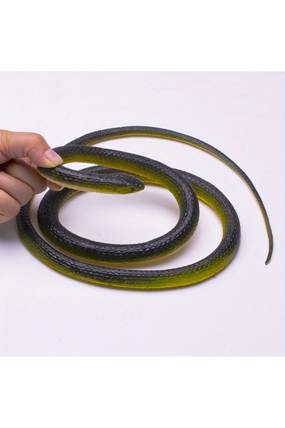 Choice تشينغشي 123 سم لعبة ثعبان وهمية واقعية محاكاة أناكوندا مخيفة هالوين لت...