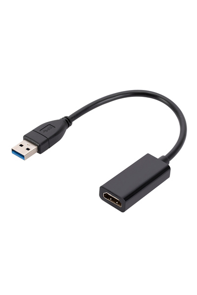 Kebidumei محول USB إلى HDMI عالي الدقة 1080 بكسل من Drive Free USB 3.0 إلى مح...