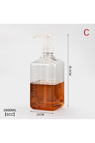 Choice موزع سائل سعة 1600 مل مع مقياس زجاجة تنقيط بي مع رأس هيدروليكي وفوهة ل...