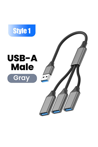 Choice محول OTG متعدد الوظائف 3 في 1 USB Type C محول نقل بيانات سريع F