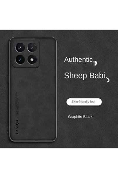 Choice Xiaomi 14T Black Case For 14T 13TPro 15Ultra Luxury Leather TPU Back C...