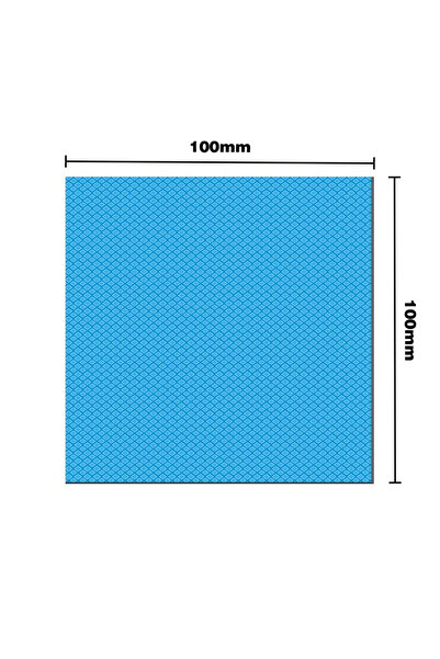 Choice1 وسادة تبريد حرارية سيليكونية موصلة، 1.0 مم، 24 واط، 100×100 مم، 24 واط/MK، لوحدة معالجة الرسومات/وحدة المعالجة المركزية/بلاي ستيشن 4، 80×40/10