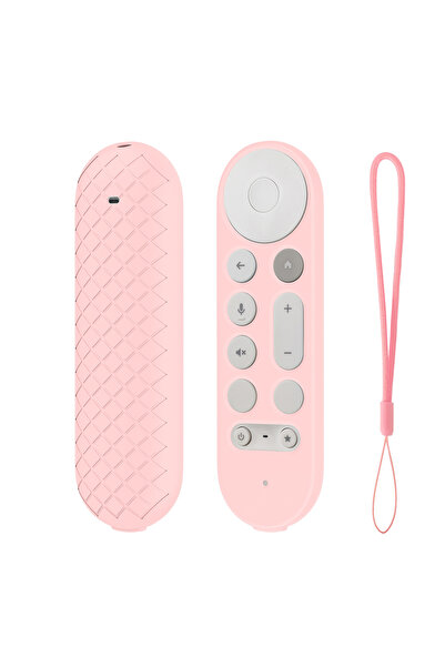 Choice جراب وردي من السيليكون للتحكم عن بعد، جراب مضاد للانزلاق لجهاز التحكم ...